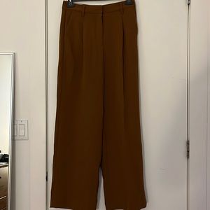 Aritzia Wilfred Brown Trousers